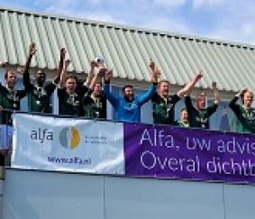 Alfa sponsort G-Voetbaltoernooi Oosterwolde